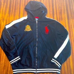 Ralph Lauren Men's Polo Hoodie Black Size XL